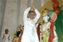 Janmashtami 2009 - Deepakbhai With Lord Krishna